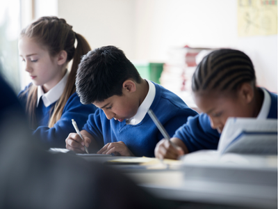 Photo of young people in a classroom