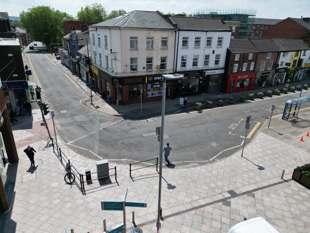 Sankey Street - Hilden Sq - pre improvements