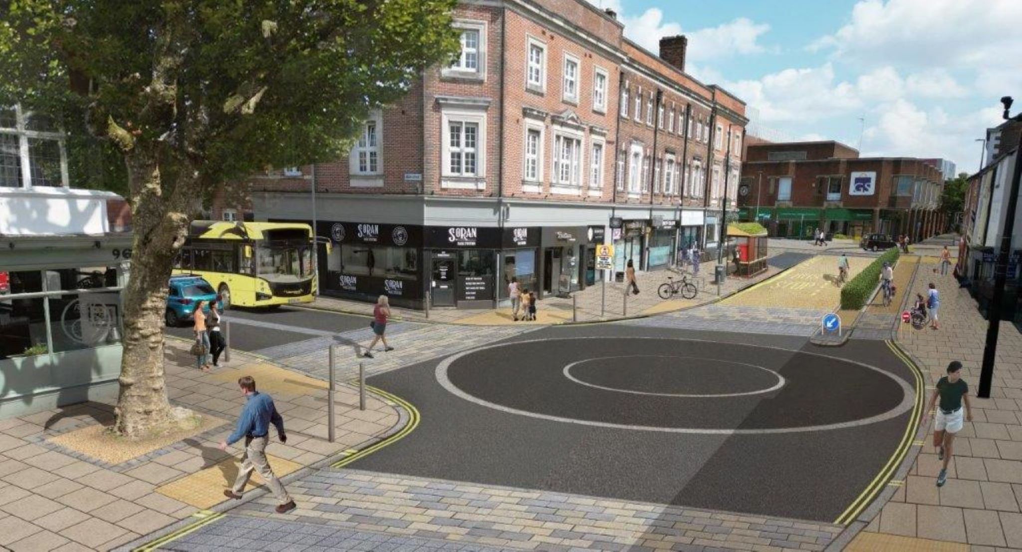 Legh st junction - proposed