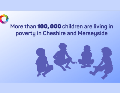 More than 100,000 children are living in poverty in Cheshire and Merseyside