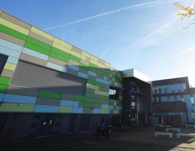 Image of the exterior of Orford Jubilee Hub.